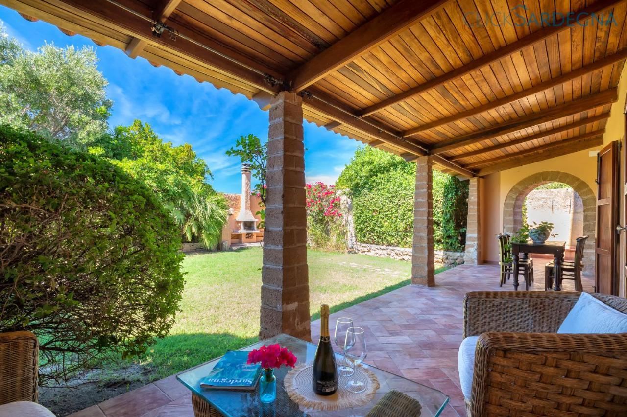 Villa Christiana Villa Del XV Secolo Con Piscina Ad Uso Esclusivo Alghero Ngoại thất bức ảnh